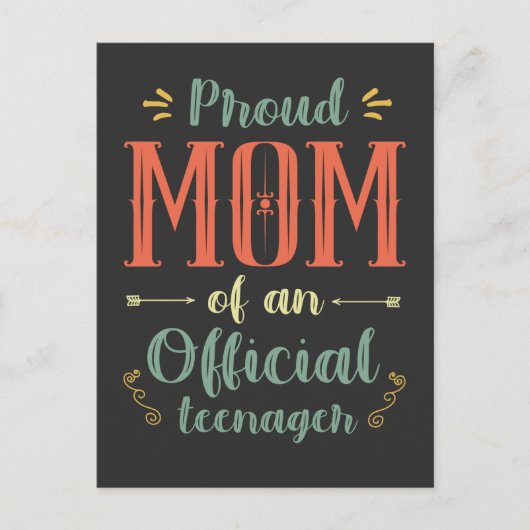 公式ティーン誕生！13歳の誕生日 ポストカード (正面)