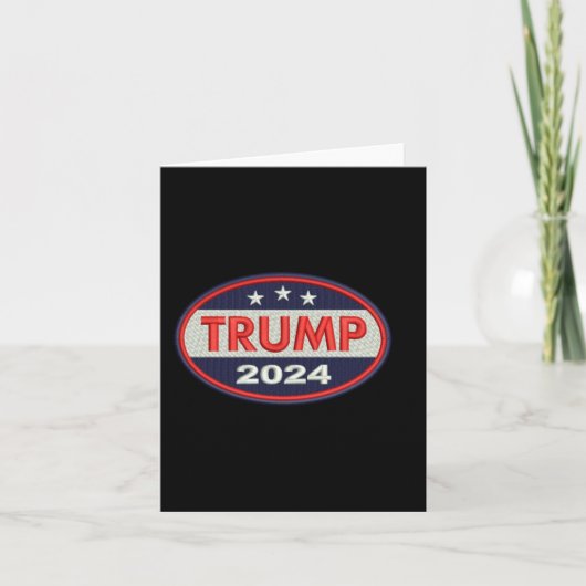 公式トランプ2024刺繍エンブレム カード (正面)