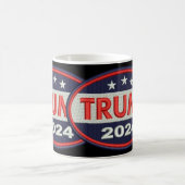 公式トランプ2024刺繍エンブレム コーヒーマグカップ (中央)