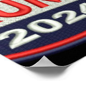 公式トランプ2024刺繍エンブレム ポスター (角)