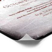 公式ドラキュラポスター1 - 11x17ブリード ポスター (角)