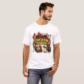 公式ニワトリ担当 Tシャツ (正面フル)