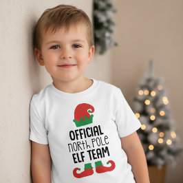 公式ノースポールエルフチーム クリスマス Tシャツ