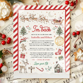 公式パーソナライズされた小妖精や小人到着状子供へ