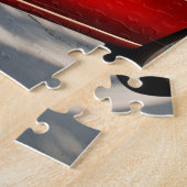 公式フラミ退職したンゴ&コンバーチブルオンビーチ ジグソーパズル (側面)