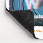 公式ホエットストーンホームズ立体視3Dアナグリフ マウスパッド (コーナー)