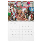 公式ボクサー犬の生活 – 15ヶ月の犬のカレンダー カレンダー (3月 2026)