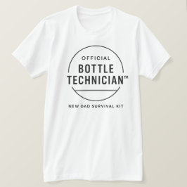 公式ボトル技師 新米パパのサバイバルキット Tシャツ