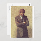 公式ポートレートジョン・F・ケネディ ポストカード (正面/裏面)