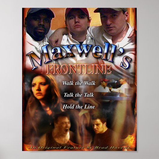 公式マクスウェルの前線映画 ポスター (正面)