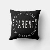 「公式マーチングバンドの親 | クッション (裏面)