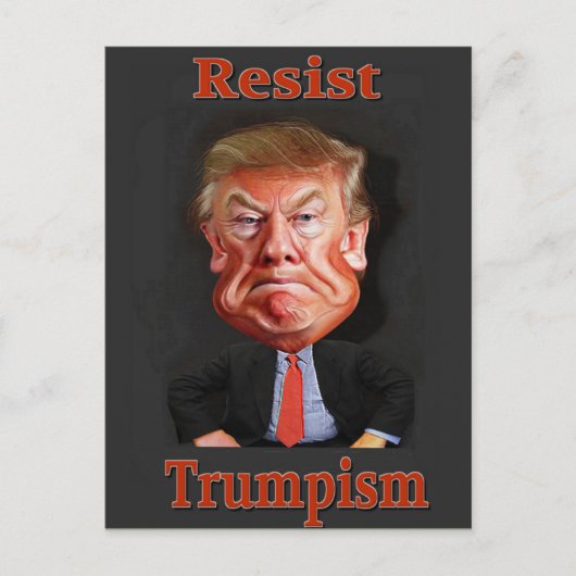 公式レジストトランプシズムのはがき ポストカード (正面)