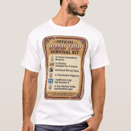 公式ロードトリップサバイバルキット 楽しい旅行 Tシャツ