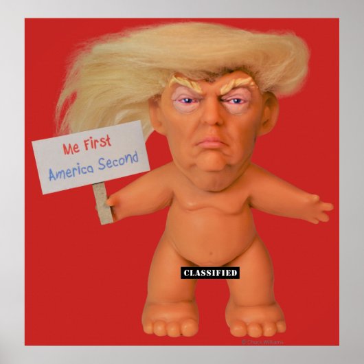 公式世界一のトロルのポスターRED ポスター (正面)