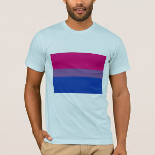 公式両性プライド国旗 Tシャツ