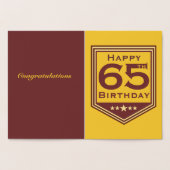 公式引退記念カード 箔カード (内部)