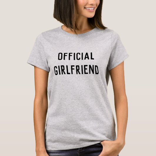 公式彼女 Tシャツ (正面)
