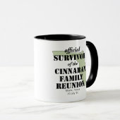 公式懇親会生存者 – フロリダグリーン マグカップ (正面右)