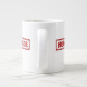 公式手作り ジャンボコーヒーマグカップ (裏面)