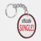 公式独身の |離婚 キーホルダー (正面左)