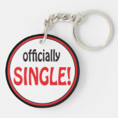 公式独身の |離婚 キーホルダー (裏面)