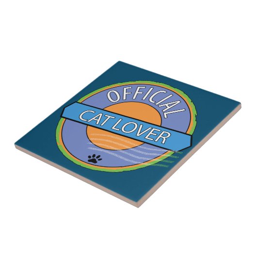 公式猫好き タイル (側面)