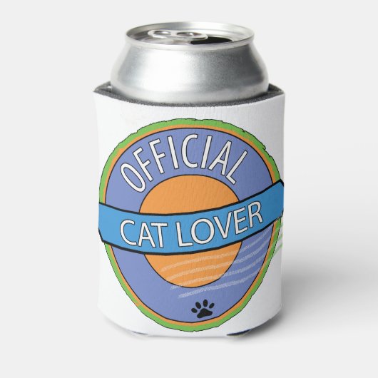 公式猫好き 缶クーラー (缶裏面)