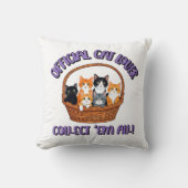 公式猫好き- Collect 'Em All クッション (正面)