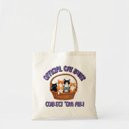 公式猫好き- Collect 'Em All トートバッグ