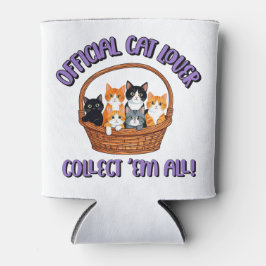 公式猫好き- Collect 'Em All 缶クーラー