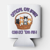公式猫好き- Collect 'Em All 缶クーラー (裏面)