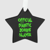 公式糖尿病ゾンビ層 オーナメント (裏面)
