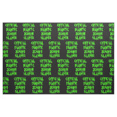 公式糖尿病ゾンビ層 ファブリック (ファットクウォーター)