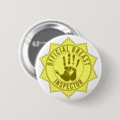 公式胸の検査官 缶バッジ (正面&裏面)