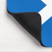 公式色のスコットランドの旗のマウスのマット マウスパッド (コーナー)