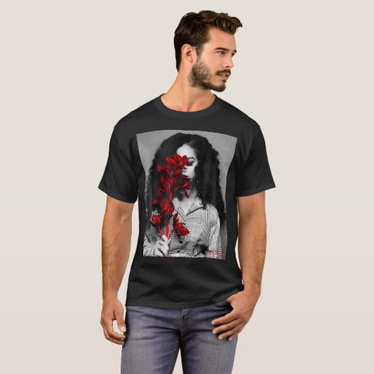 公式花 Tシャツ (正面フル)