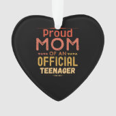 公式誇りを持ったの10代の若者ヴィンテージ オーナメント (正面)