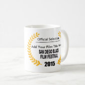 公式選考ホワイトマグカップ コーヒーマグカップ (正面右)