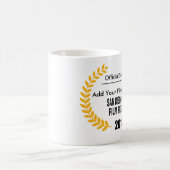 公式選考ホワイトマグカップ コーヒーマグカップ (中央)