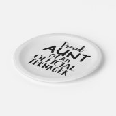 公式10代の若者のおばさん13歳の誕生日 ペーパープレート (アングル)