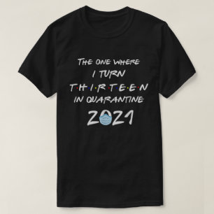 公式10代の若者私がクォーラで13歳になる人 Tシャツ