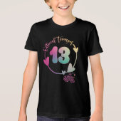 公式10代の若者13誕生日13歳の贈り物 トライブレンドＴシャツ (正面)