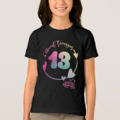公式10代の若者13誕生日13歳の贈り物 トライブレンドＴシャツ (正面)