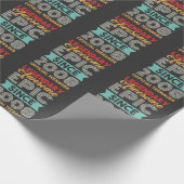 公式10代の若者13誕生日13歳 ラッピングペーパー (角)