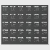 公式10代の若者13誕生日13歳 ラッピングペーパー (フラット)