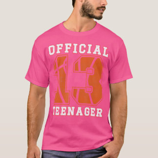 公式10代の若者13th誕生日ボーイパーティーバスケットボール tシャツ