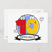 公式10誕生日バナー ポストカード (正面/裏面)