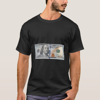 公式100ドル・ビル・バラーデザイン Tシャツ