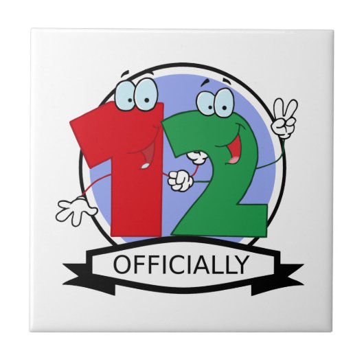 公式12誕生日バナー タイル (正面)