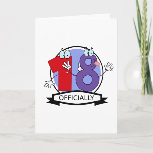 公式18誕生日バナー カード (正面)